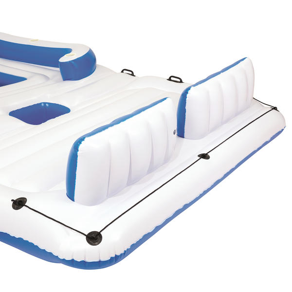 Bestway Inflatable Island Raft - Tropical Breeze - with Removable Drink ...