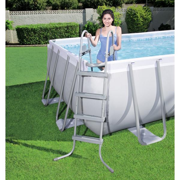 Bestway 5.49m x 2.74m x 1.22m Power Steel Frame Pool with 1500gal ...