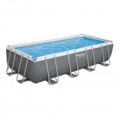 Bestway 5.49m x 2.74m x 1.22m Power Steel Frame Pool with 1500gal Cartridge Filter Pump - 56467