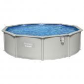 Bestway 4.6m x 1.2m Hydrium Round Steel Wall Pool with 1500gal Sand Filter Pump - 56385