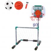 Water Fun 2-in-1 Basketball & Soccer Set