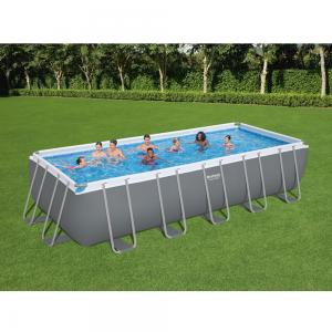 Bestway 6.4m x 2.74m x 1.32m Power Steel Frame Pool with 1500gal Sand Filter Pump - 5612A