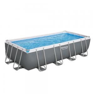 Bestway 5.49m x 2.74m x 1.22m Power Steel Frame Pool with 1000gal Sand Filter Pump - 56468