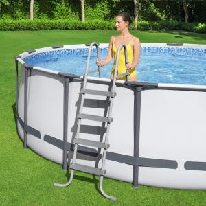 Bestway 4.88m x 1.22m Steel Pro MAX Frame Pool with 1500gal Cartridge Filter Pump - 5613A