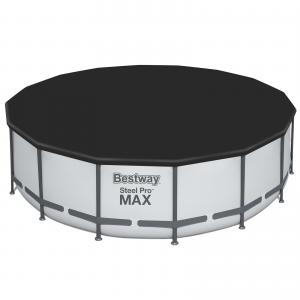 Bestway 4.88m x 1.22m Steel Pro MAX Frame Pool with 1500gal Cartridge Filter Pump - 5613A