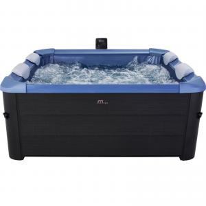 MSpa Oslo Hydrojet Sapphire - 1.6m x 1.6m x 65cm - 6 Person Portable Frame Spa