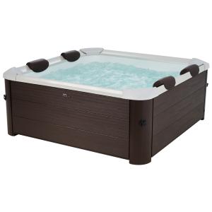 MSpa Tribeca Airjet - 1.6m x 1.6m x 65cm - 6 Person Portable Frame Spa