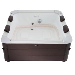 MSpa Tribeca Airjet - 1.6m x 1.6m x 65cm - 6 Person Portable Frame Spa