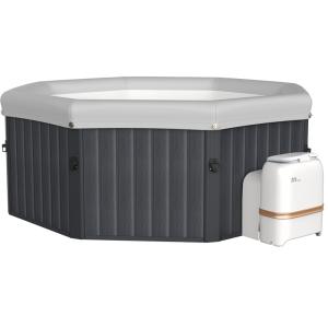 MSpa Tuscany Airjet - 1.93m x 1.93m x 73cm - 6 Person Portable Frame Spa